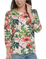 Tommy Bahama 100% Cotton Ashby Isles Faraway Blooms Knit Top S Tropical Heavenly Photo 0