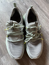 Sorel Women's Gray Dove Sea Salt Kinetic Impact 11 Sneakers Shoes Size‎ 11 Photo 0