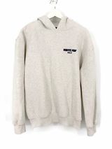 White Fox Vol.3 Oversized Hoodie Heather Gray Size S/M Photo 0