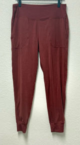 SAGE COLLECTIVE Burgundy Joggers Size Large Photo 0
