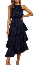 PETAL & PUP Seychelle Ruffle Dress - missing waist‎ sash Photo 0
