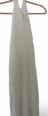 Zara white fuzzy sleeveless mini dress with a soft shaggy faux-fur Size S/XS Photo 0