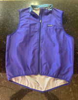 Patagonia Vest Women's Sz med Lightweight Purple Running Zip Up Athletic Workout Photo 0