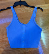 Aerie Cropped Tank Ribbed Top Photo 0