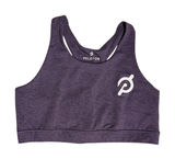Peloton Womens Move Mission‎ Strappy Sports Bra XL Heathered Purple Athletic Photo 0