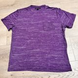 INC International Concepts Top Size Small‎ S Purple Texture Short Sleeve Shirt Photo 0
