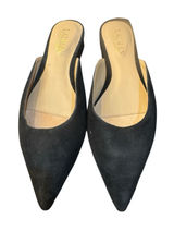 Lauren RALPH LAUREN Womens NEW Londyn‎ Black Suede Mules Flats Size 6 Photo 0