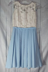 Alter'd State Lucille Eyelet Lace Cottagecore Fit And Flair Pleated Dress Size S Photo 0