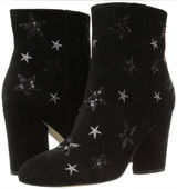 NEW The Fix Nash Oval Heel Ankle Bootie Sequin Star Black Size 8.5 Photo 0