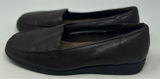 Cobbie Cuddlers Women's Ultra‎ Massage Brown Slip On Loafer Shoes Size 8W Photo 0