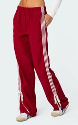 Edikted Remy Ribbon Track Pants Photo 0