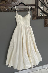 House of Cb Mademoiselle White Tulle Midi Dress Photo 0