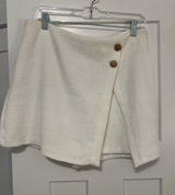 Zara White Skort Photo 0