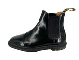 Dr. Martens Graeme II Black Gloss Chelsea Boots Leather Unisex Womens 10 Mens 8 Photo 0