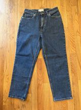 Everlane‎ Curvy Original Cheeky Jean Women Size 29 Blue Organic Cotton Crop Photo 0