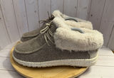 Hey Dude Britt Women's Faux Fur Lined Brown Ankle Booties Size Women's 8 Photo 0