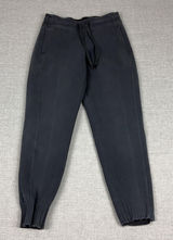 Lululemon Jogger Pants Womens 4 Gray Knit Drawstring Ribbed Cuff Lounge Pockets Photo 0
