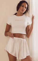 Anthropologie Marriage Material Baby Tee Photo 0