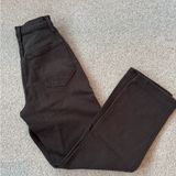 Abercrombie & Fitch 90 straight ultra high rise brown Photo 0