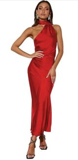 Red maxi dress Photo 0