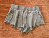 JoyLab Gray High Rise Raw Hem Sweat Shorts Women’s L Cotton Lounge Photo 0