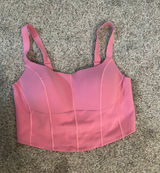 Aerie Pink Sports Bra Photo 0