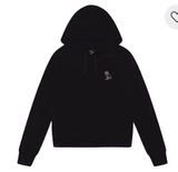 OVO Women Knit Hoodie Cotten Cashmere Blend Pullover Owl Size M Photo 0