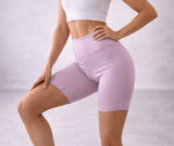 Victoria Sport Women's XS Pink Biker Shorts High Rise 6.5" Inseam Activewear Photo 0