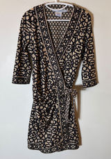 Gretchen Scott 3/4 Sleeve Jersey Wrap It Up Dress in Rio‎ Print Size XS Photo 0