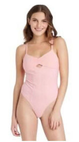 Target Colsie Pink One-Piece Bodysuit Cotton XS Adjustable Straps‎ Casual Stretch Photo 0