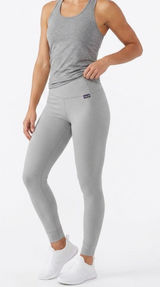 Patagonia‎ Capilene Midweight Bottoms Women XS Gray Polartec 44490 Photo 0
