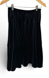 Vintage velour Only Hearts skirt black fit and flare medium Photo 0