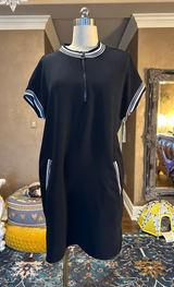 Navy Blue Polo Dress Zara Great Condition Size M Photo 0