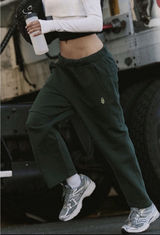 Free People Movement Top Score Barrel Pants Womens Evergreen Size Medium NWT Photo 0