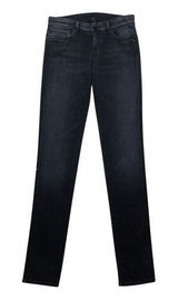 7 For All Mankind 7FAM‎ Skinny A-Pocket Jeans Vintage Black Wash Size 26 Photo 0