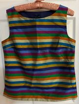 Talbot 100% silk multicolored vest size 6 Photo 0