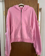 ELWOOD cotton candy pink zip up hoodie Photo 0