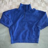 Lululemon Thick Fleece Quarter Zip Size XS/S Wild Indigo Photo 0