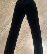 Blank NYC Women's maternity full‎ panel Black Skinny corduroy Jeans size 27 Photo 0