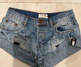 One Teaspoon Blue Denim Shorts Photo 0