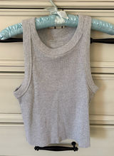 Aerie grey crop tank Photo 0