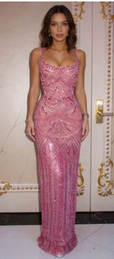 Vintage pink dress Photo 0
