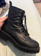 Black Combat Boots Photo 0