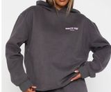White Fox Hoodie Boutique Grey Photo 0