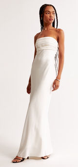 Abercrombie White Dress Photo 0