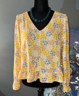 Size S Floral Boho Top Photo 0