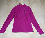 The North Face Women's Medium Pink Full Zip Fleece Jacket Outdoor Hiking Photo 0