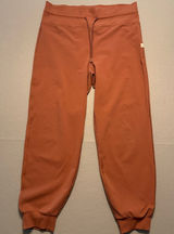 Vuori Daily Jogger Sweatpants Leggings Yoga Pants Burnt Orange Stretch Women XL Photo 0