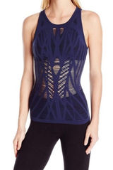 Alo Vixen‎ Tank Womens Navy Blue Size L Photo 0