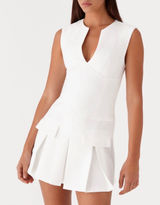 Peppermayo White Mini Dress Photo 0